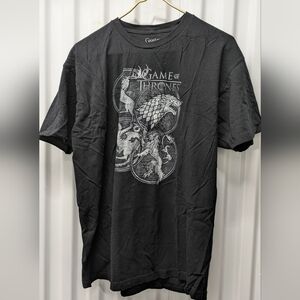 Game Of Thrones Black Graphic Tee